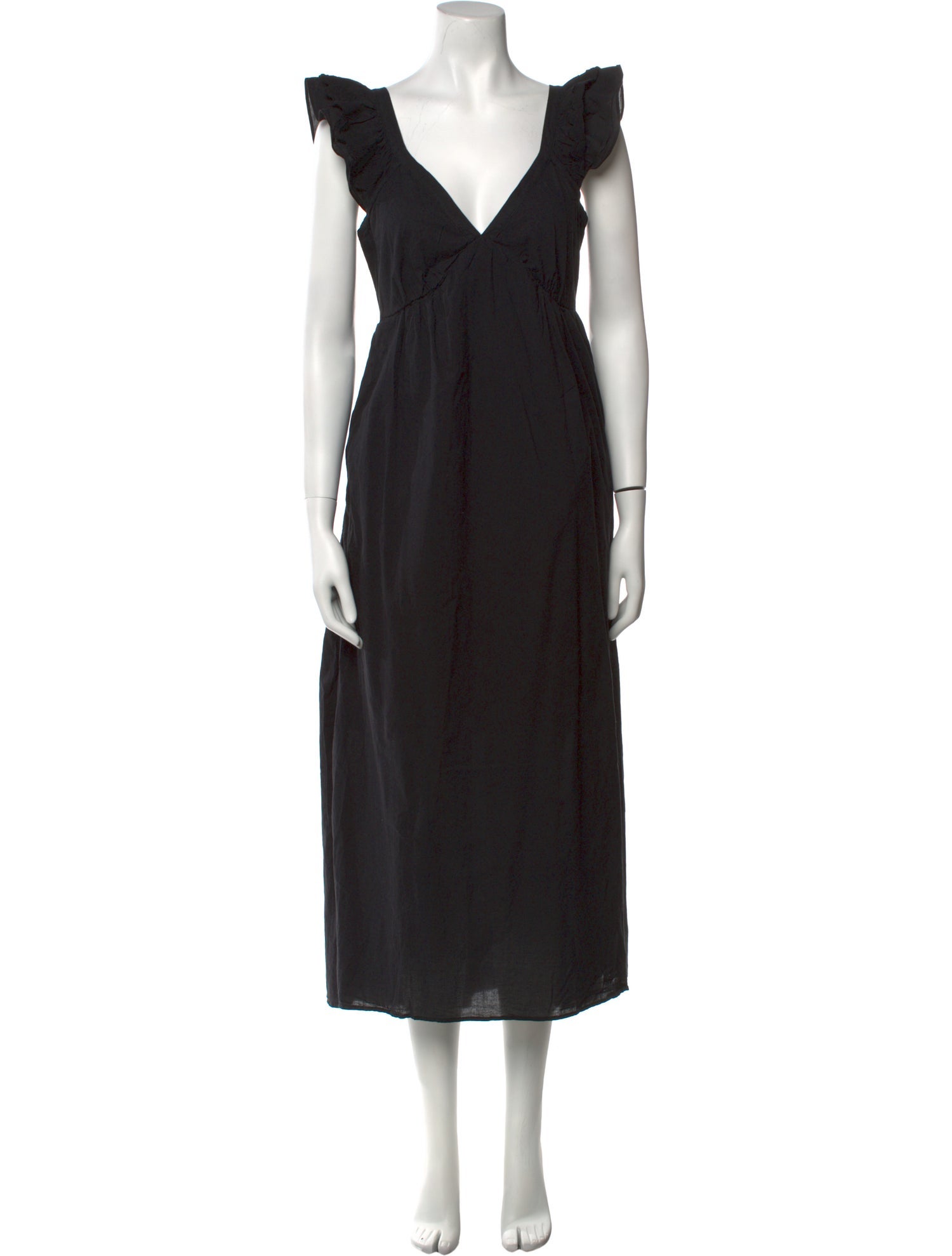 Xirena V-Neck Long Dress