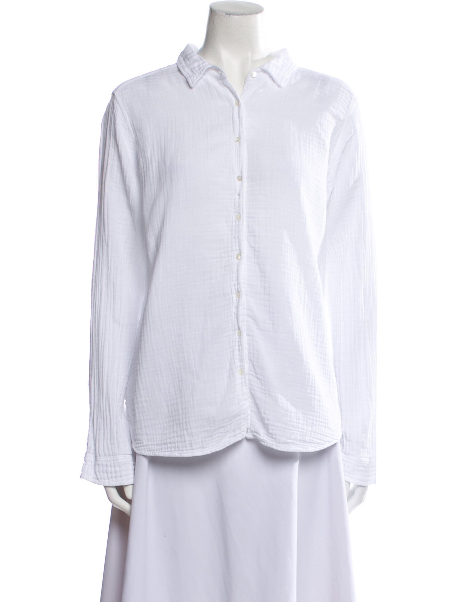 Xirena Long Sleeve Button-Up Top