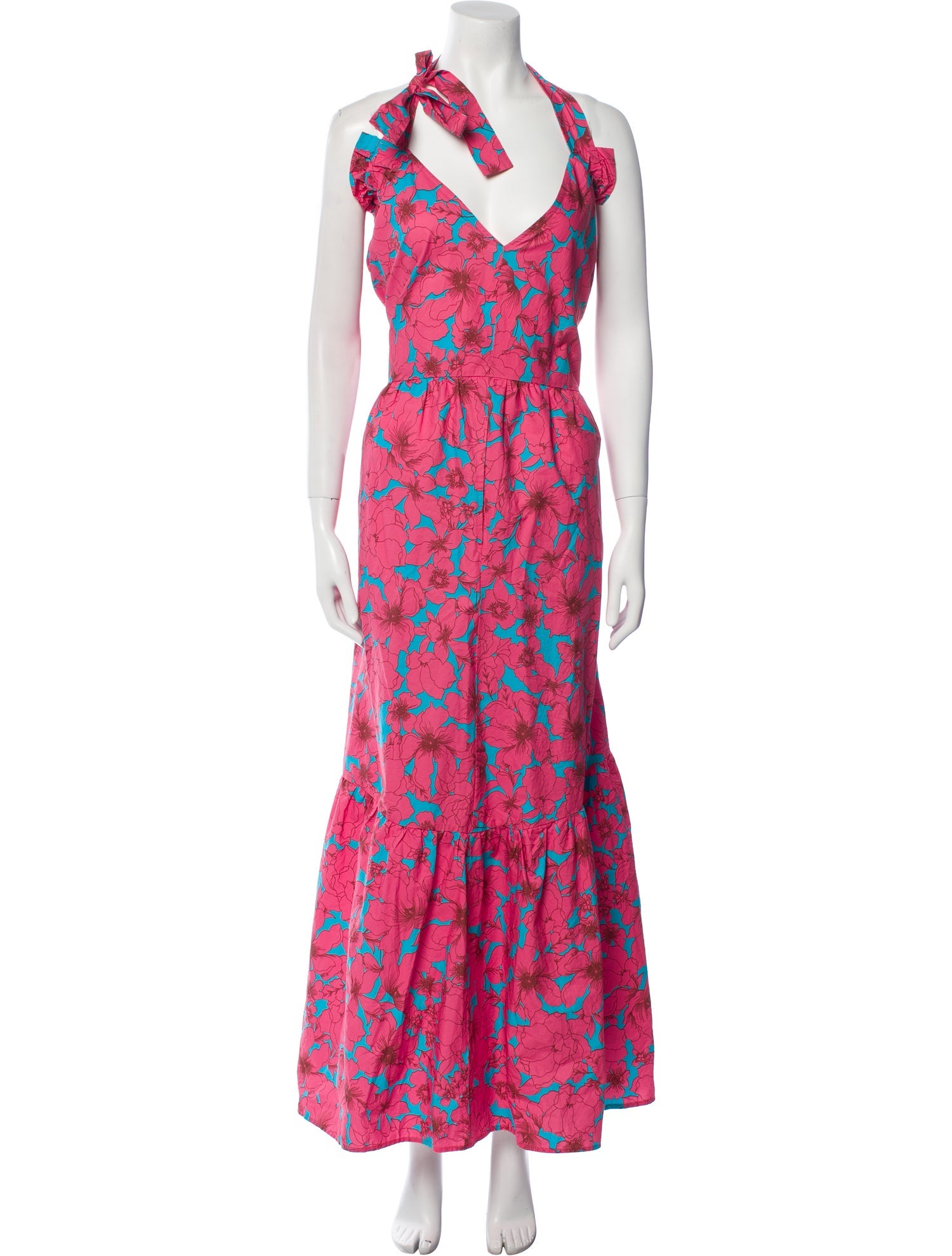 Xirena Floral Print Long Dress