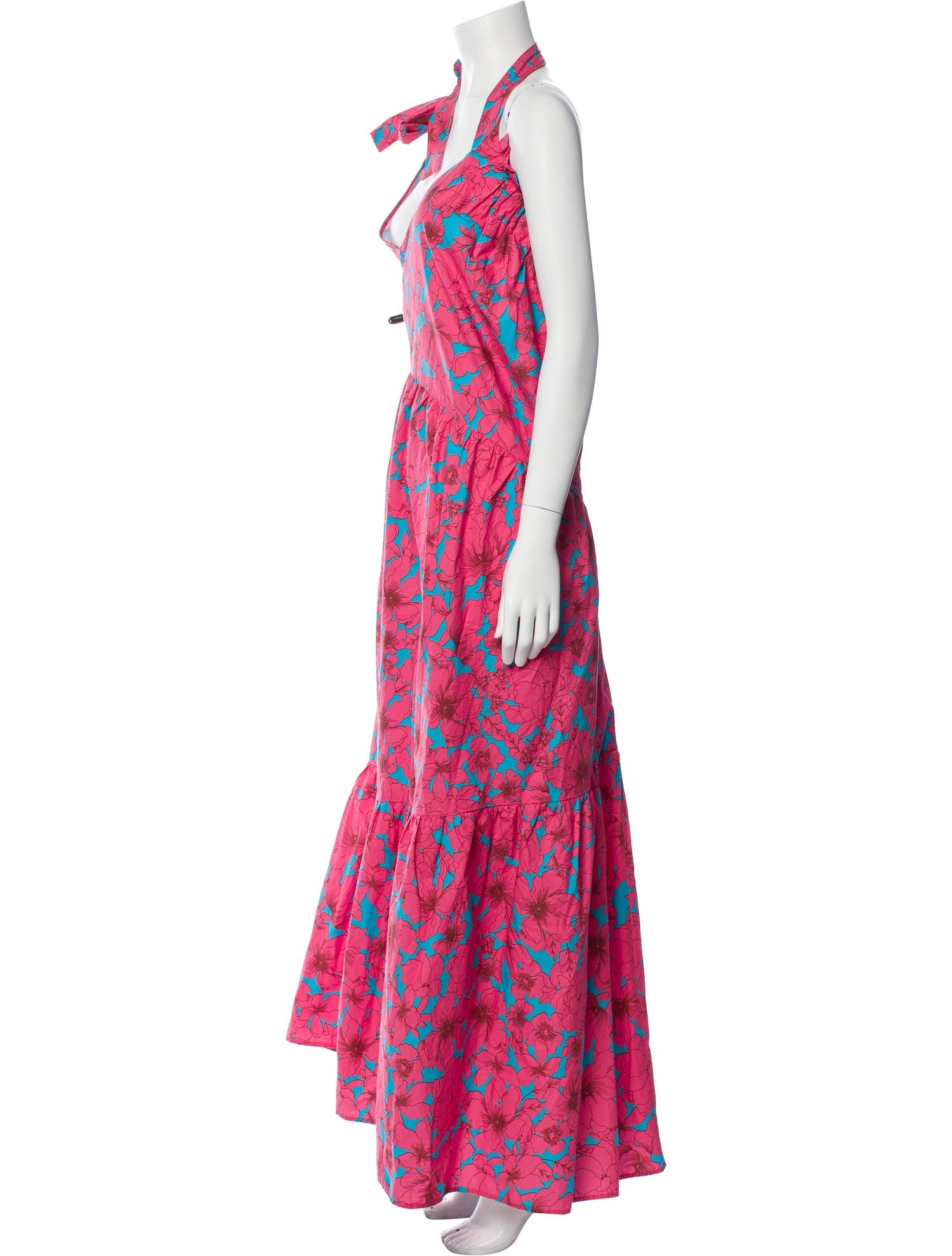 Xirena Floral Print Long Dress