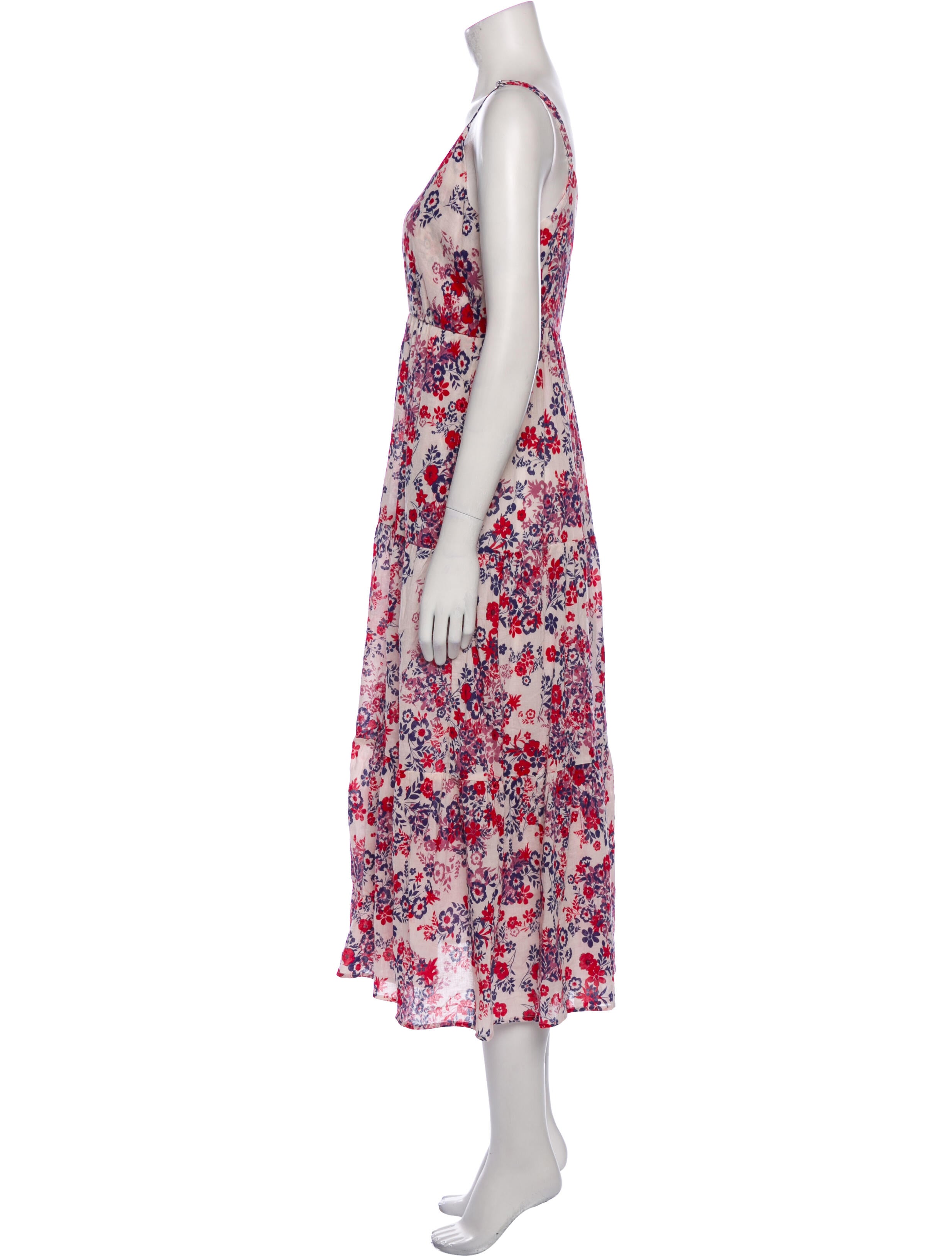 Xirena Floral Print Long Dress