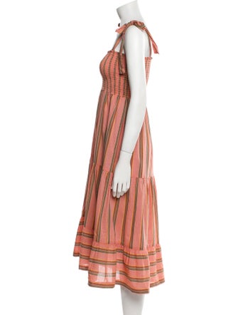 Xirena Striped Long Dress