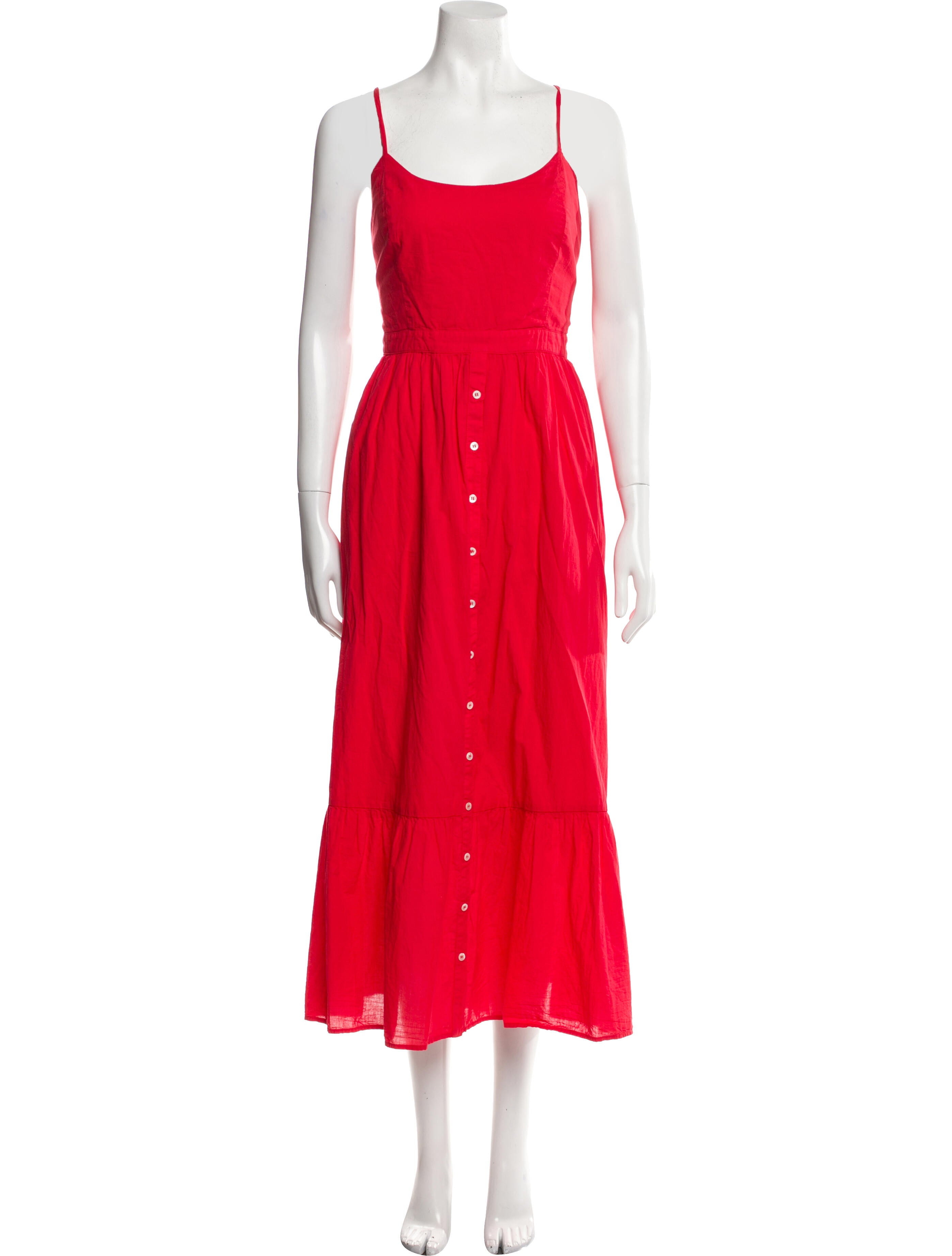 Xirena Square Neckline Long Dress