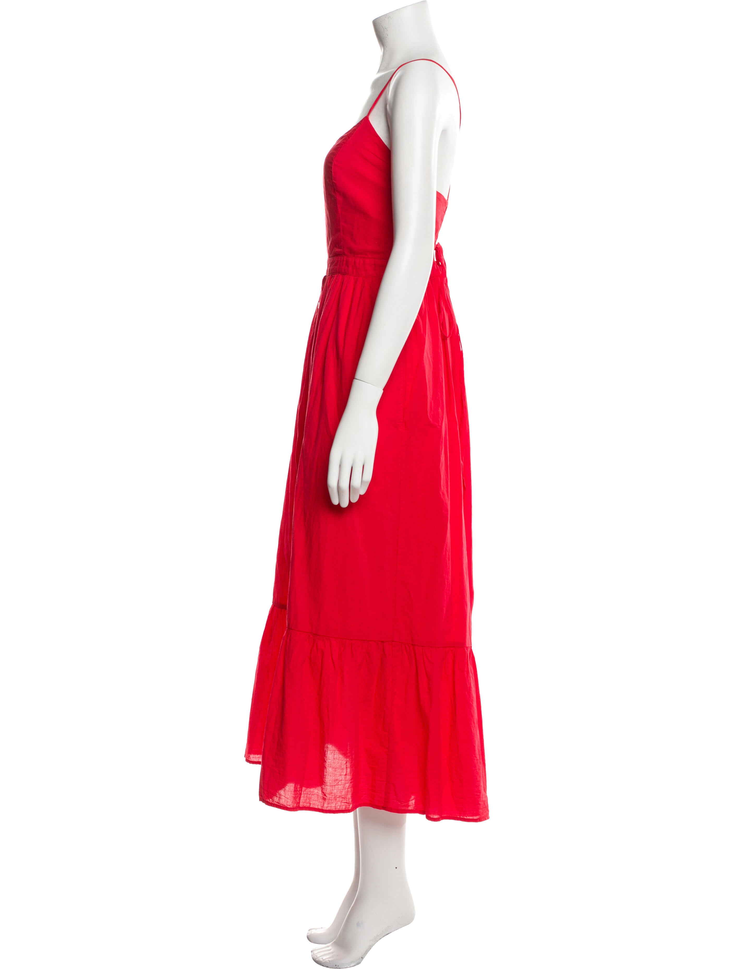 Xirena Square Neckline Long Dress