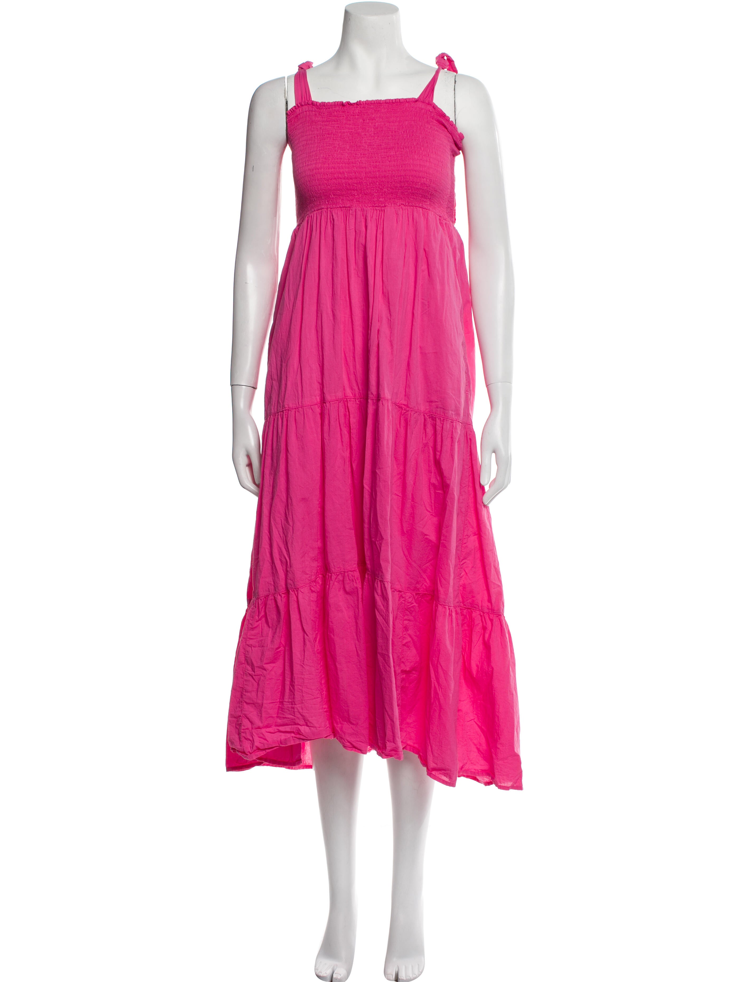 Xirena Square Neckline Long Dress