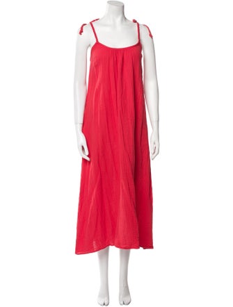 Xirena Square Neckline Long Dress