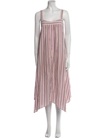 Xirena Striped Long Dress