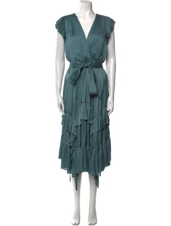 Xirena V-Neck Long Dress