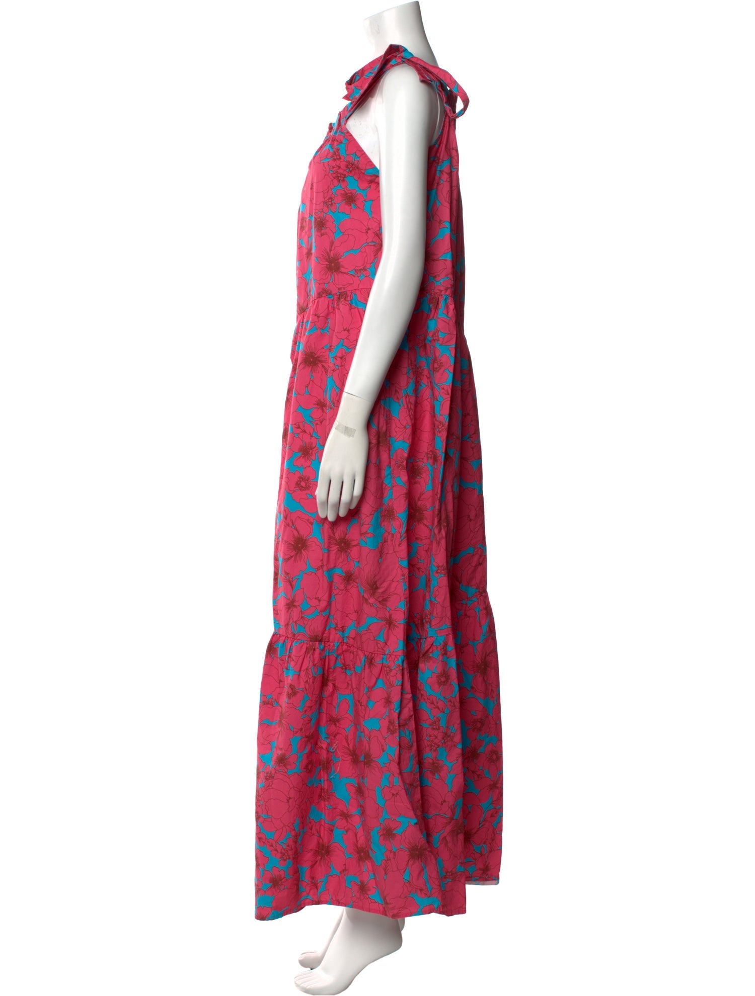 Xirena Floral Print Long Dress