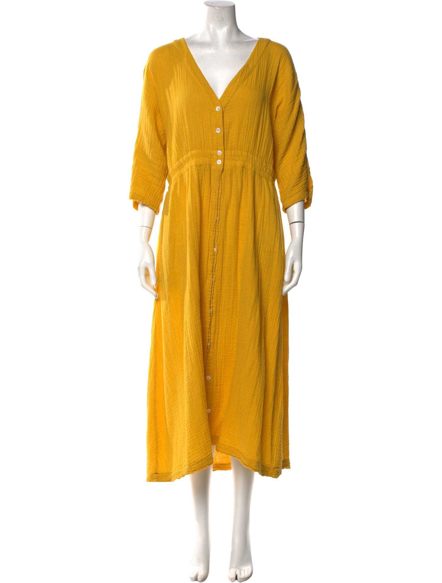 Xirena V-Neck Long Dress