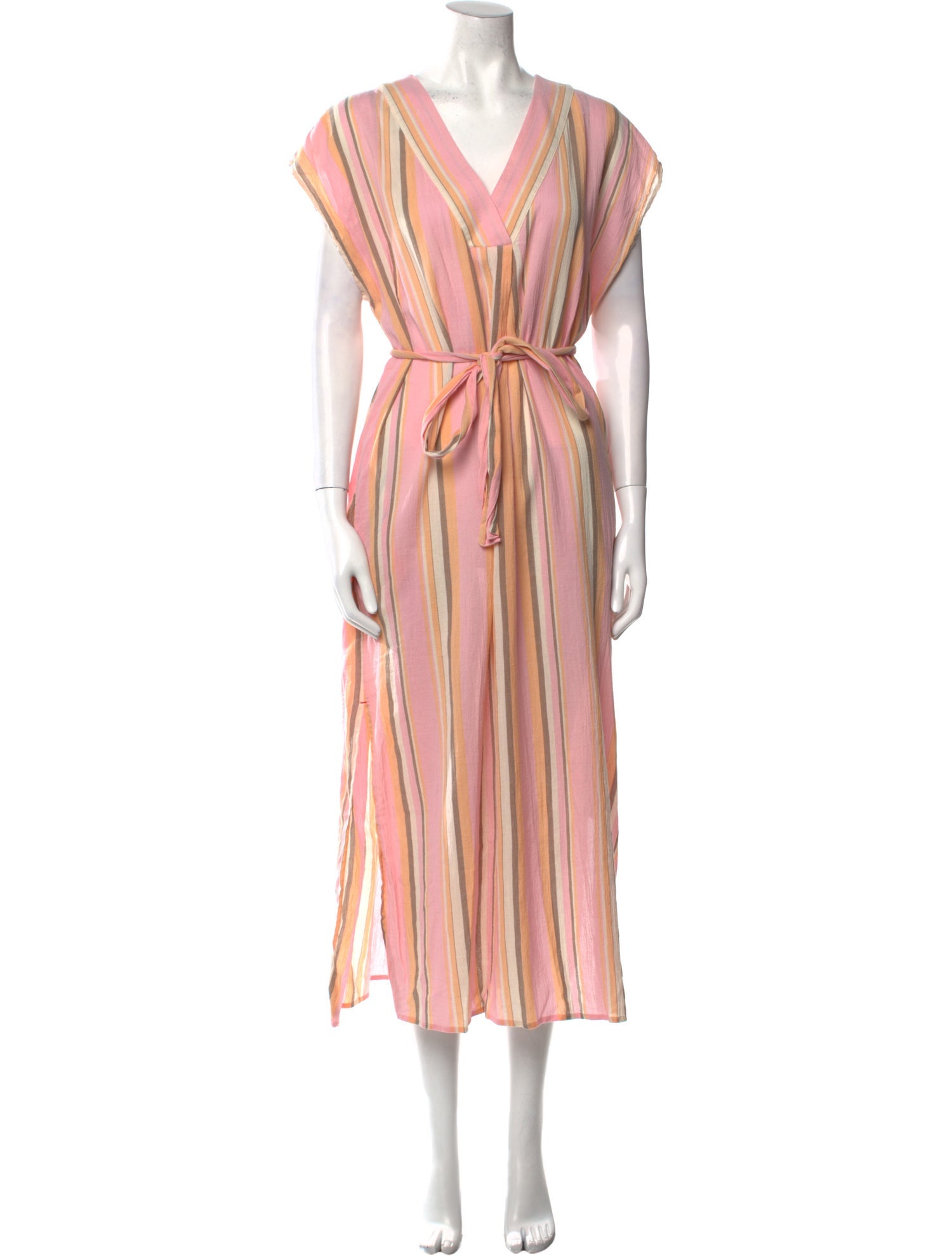 Xirena Striped Long Dress