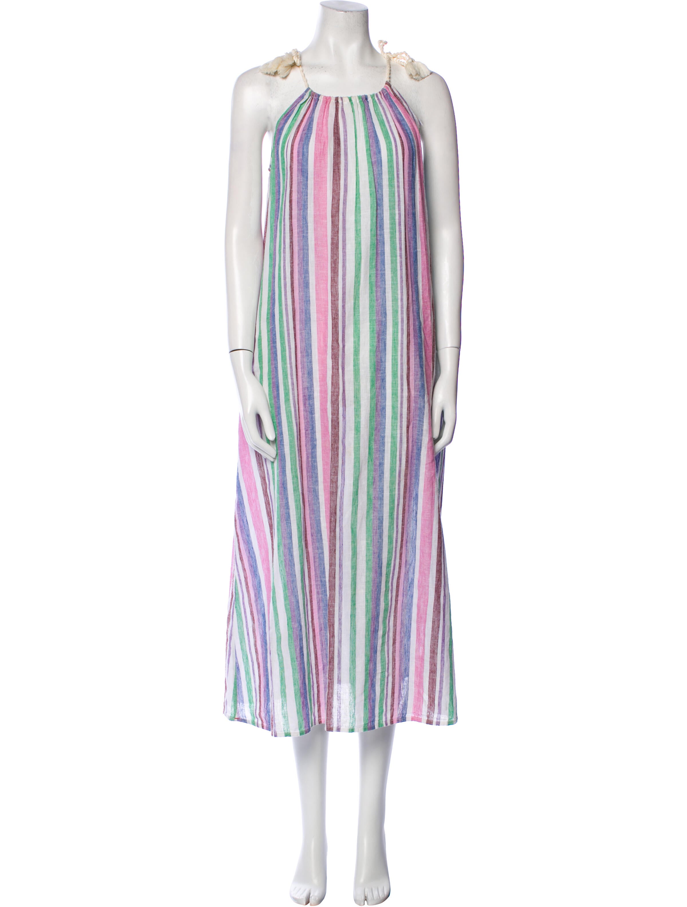 Xirena Striped Long Dress