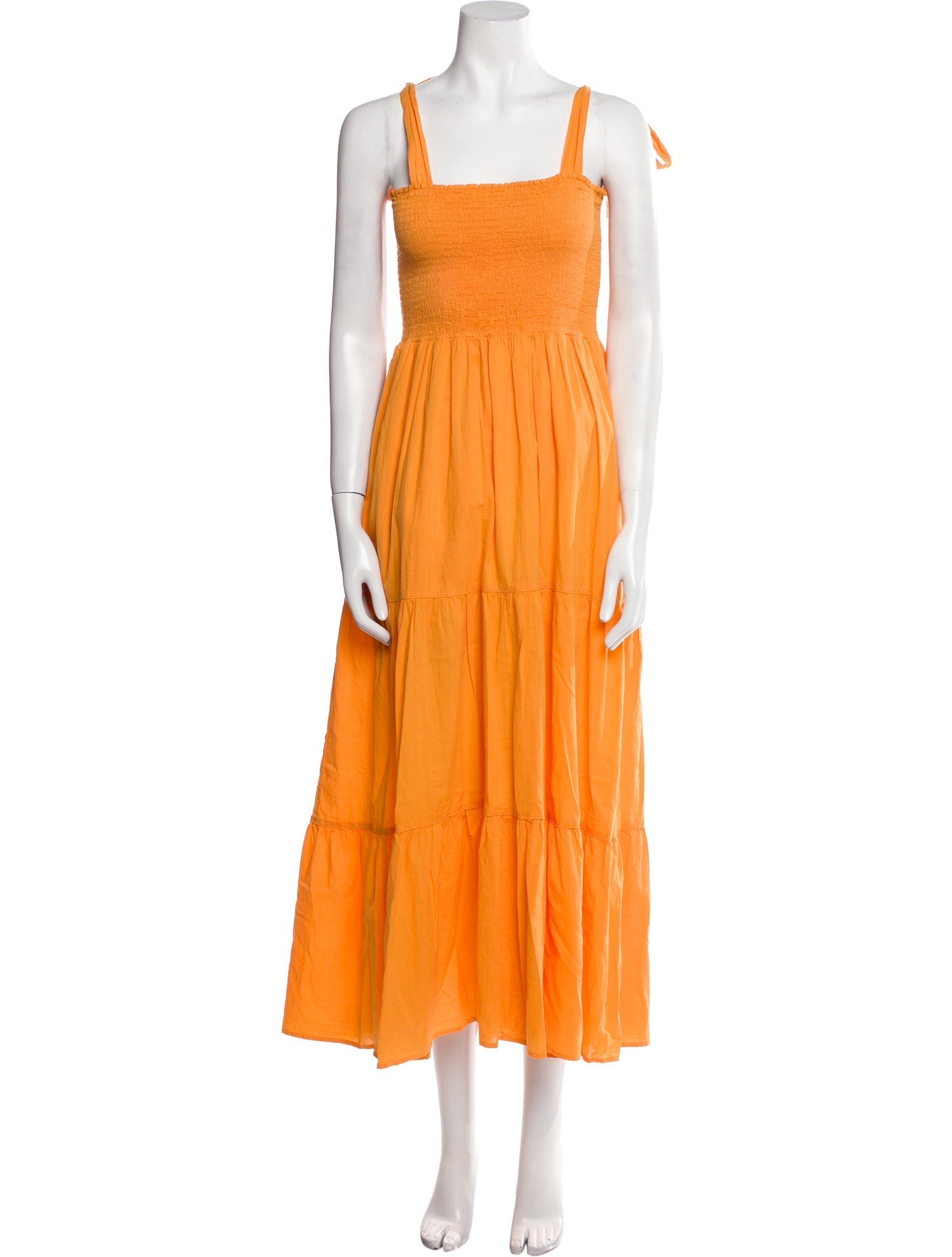 Xirena Square Neckline Long Dress