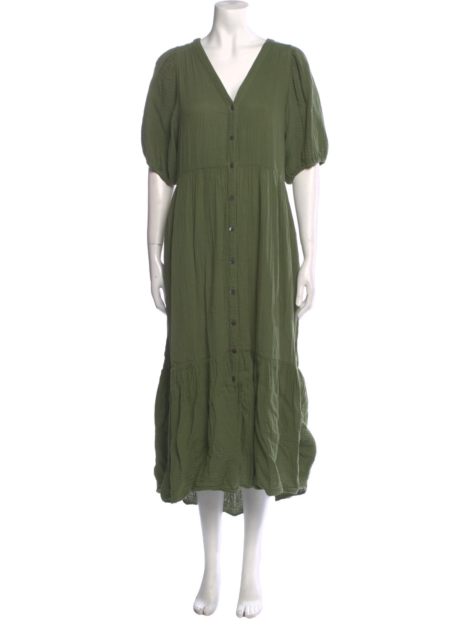 Xirena V-Neck Long Dress