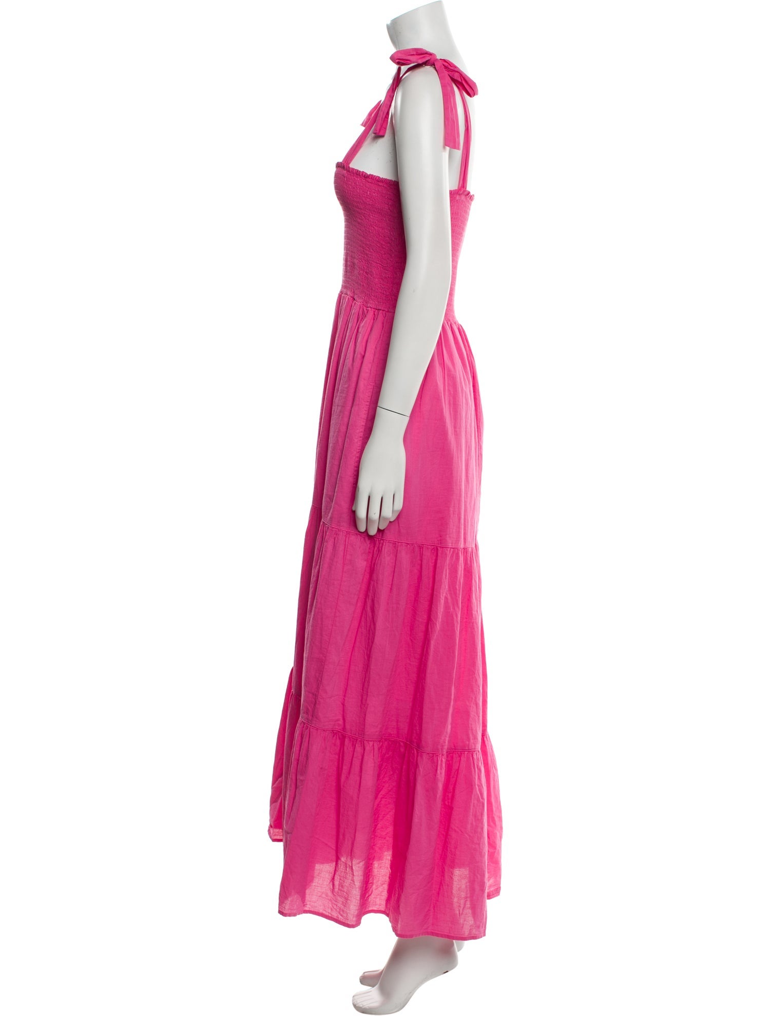 Xirena Square Neckline Midi Length Dress