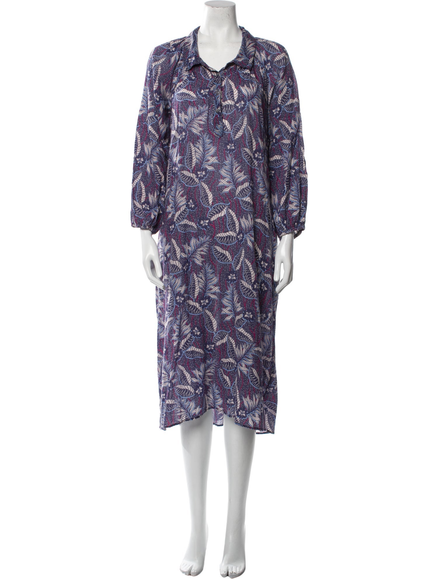 Xirena Printed Midi Length Dress