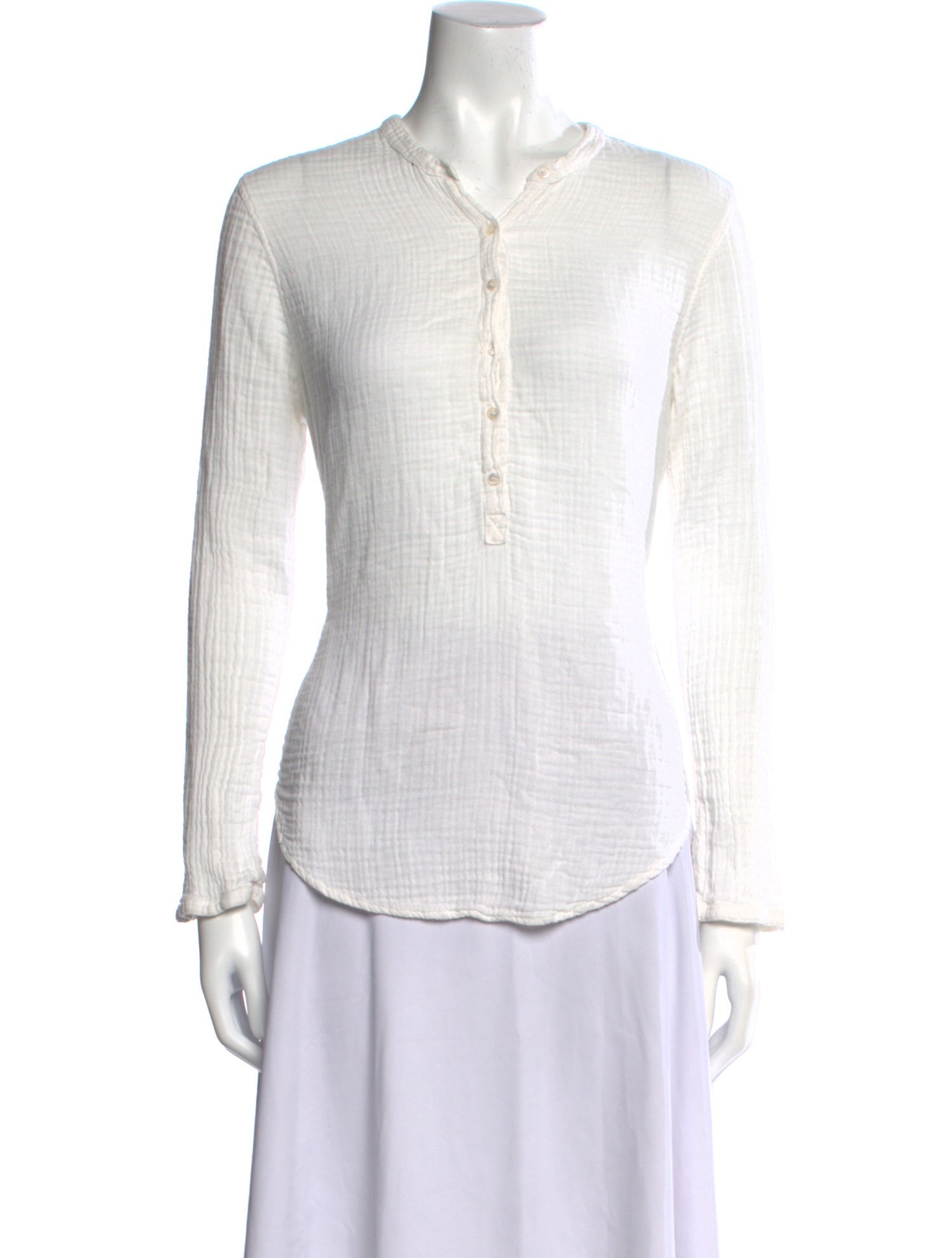 Xirena Long Sleeve Button-Up Top