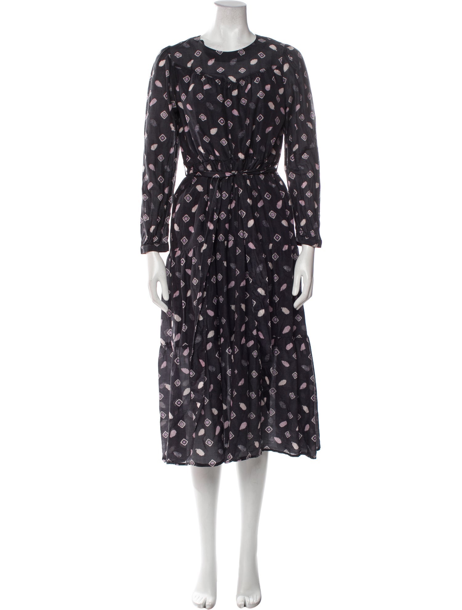 Xirena Printed Midi Length Dress