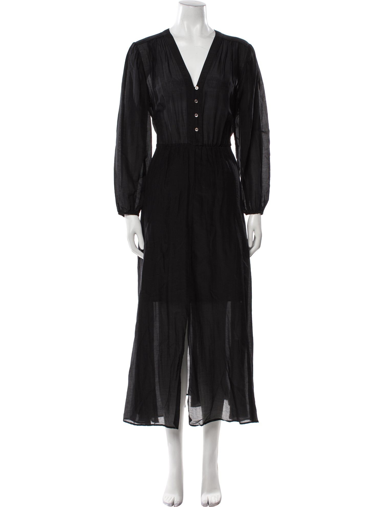Xirena V-Neck Long Dress