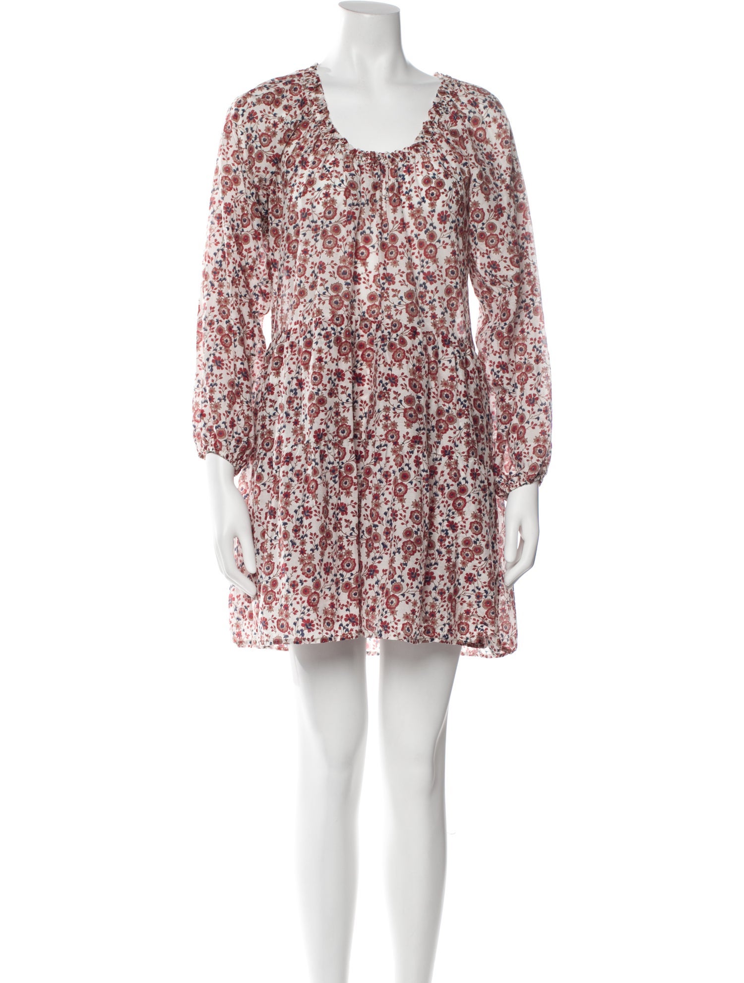 Xirena Floral Print Mini Dress