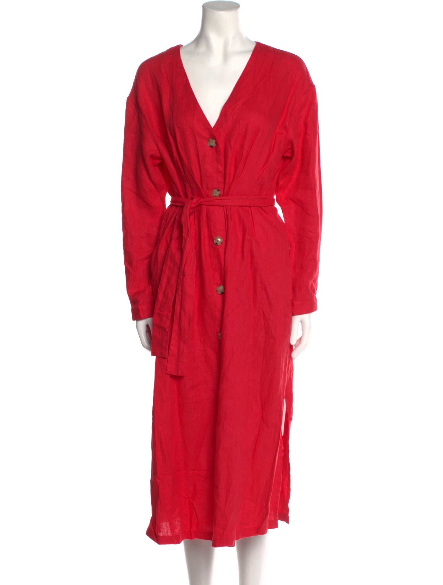 Xirena Linen Midi Length Dress