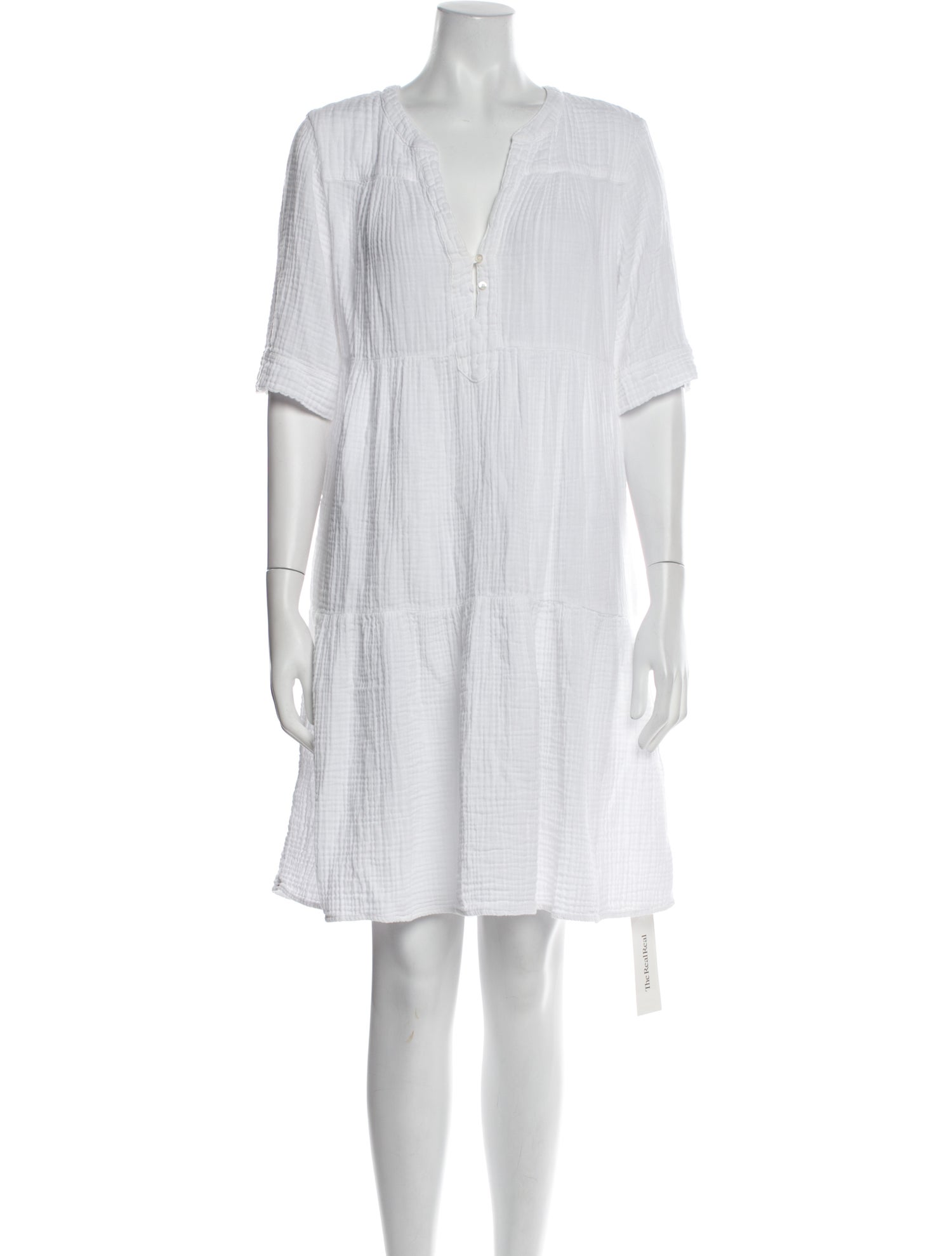 Xirena V-Neck Mini Dress