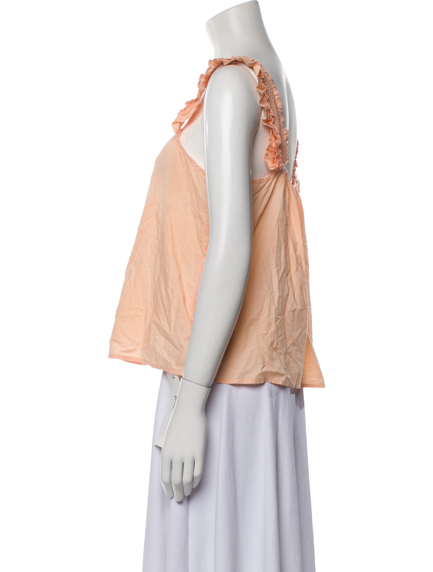 Xirena Square Neckline Sleeveless Blouse