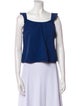 Xirena Square Neckline Sleeveless Crop Top