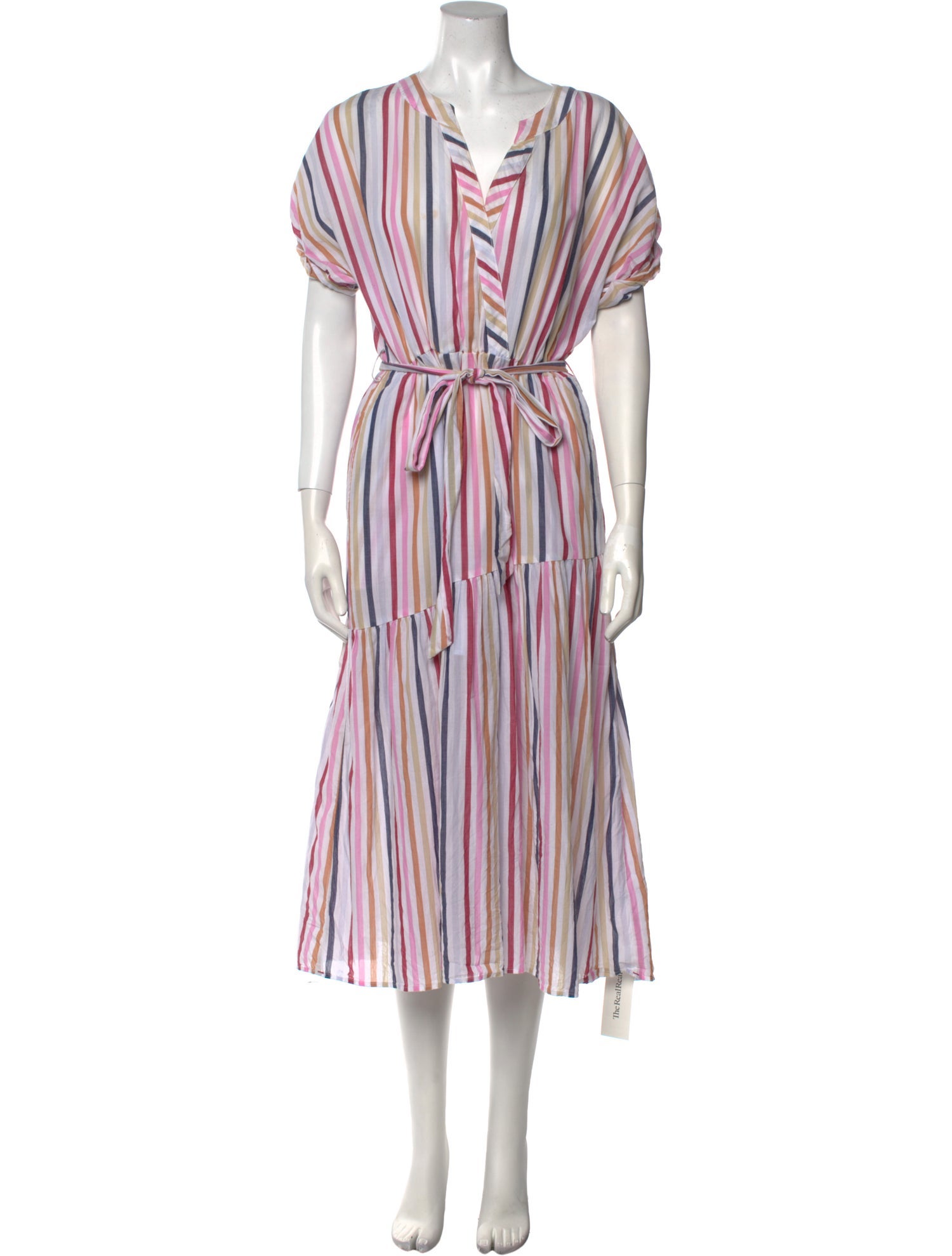 Xirena Striped Long Dress