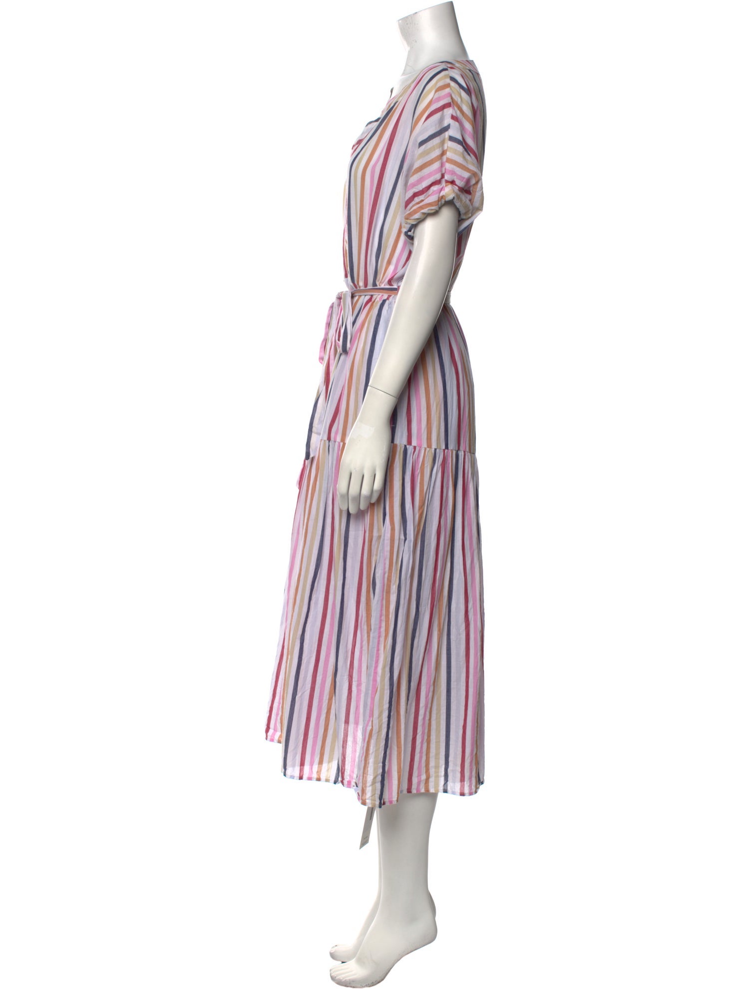 Xirena Striped Long Dress