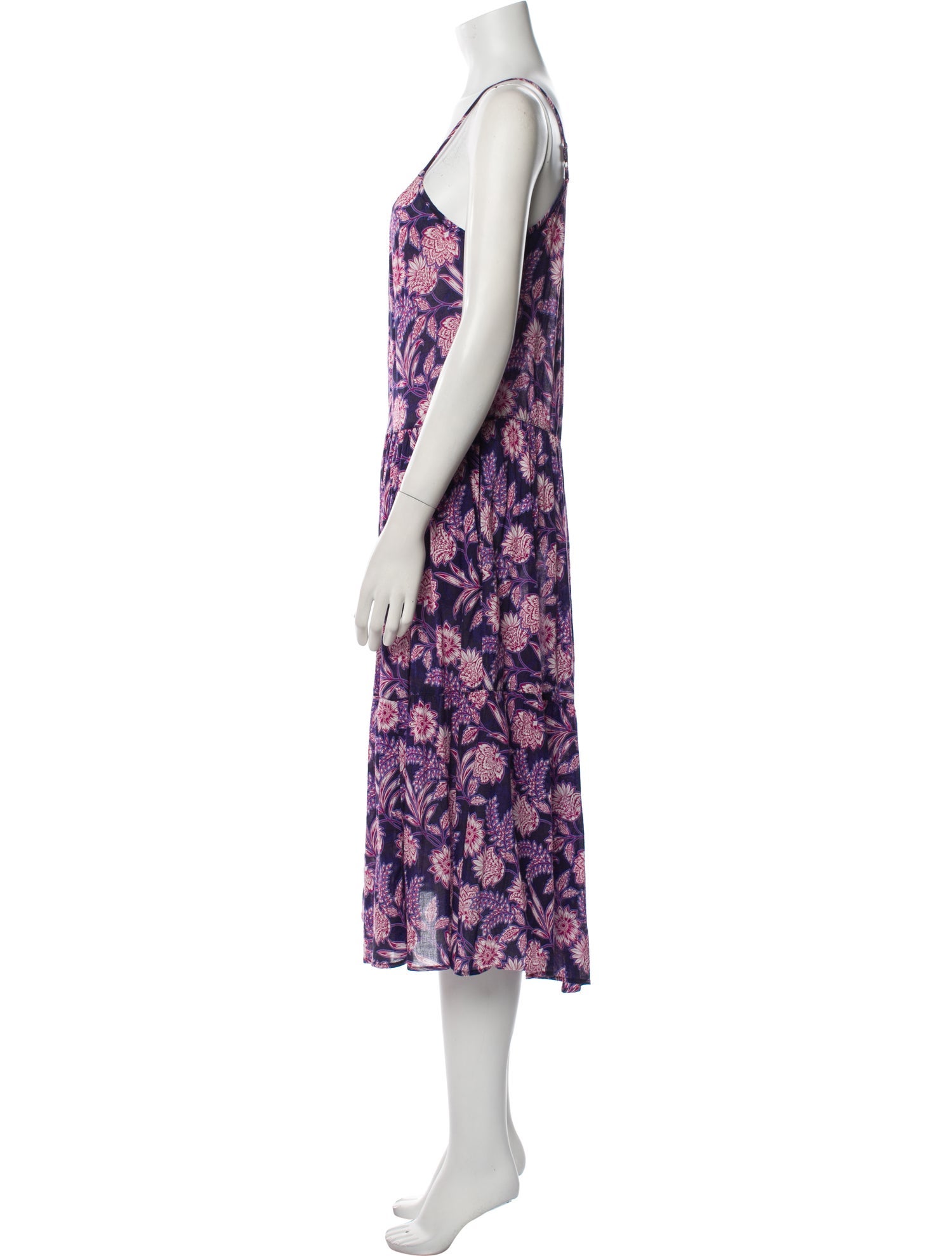 Xirena Floral Print Long Dress
