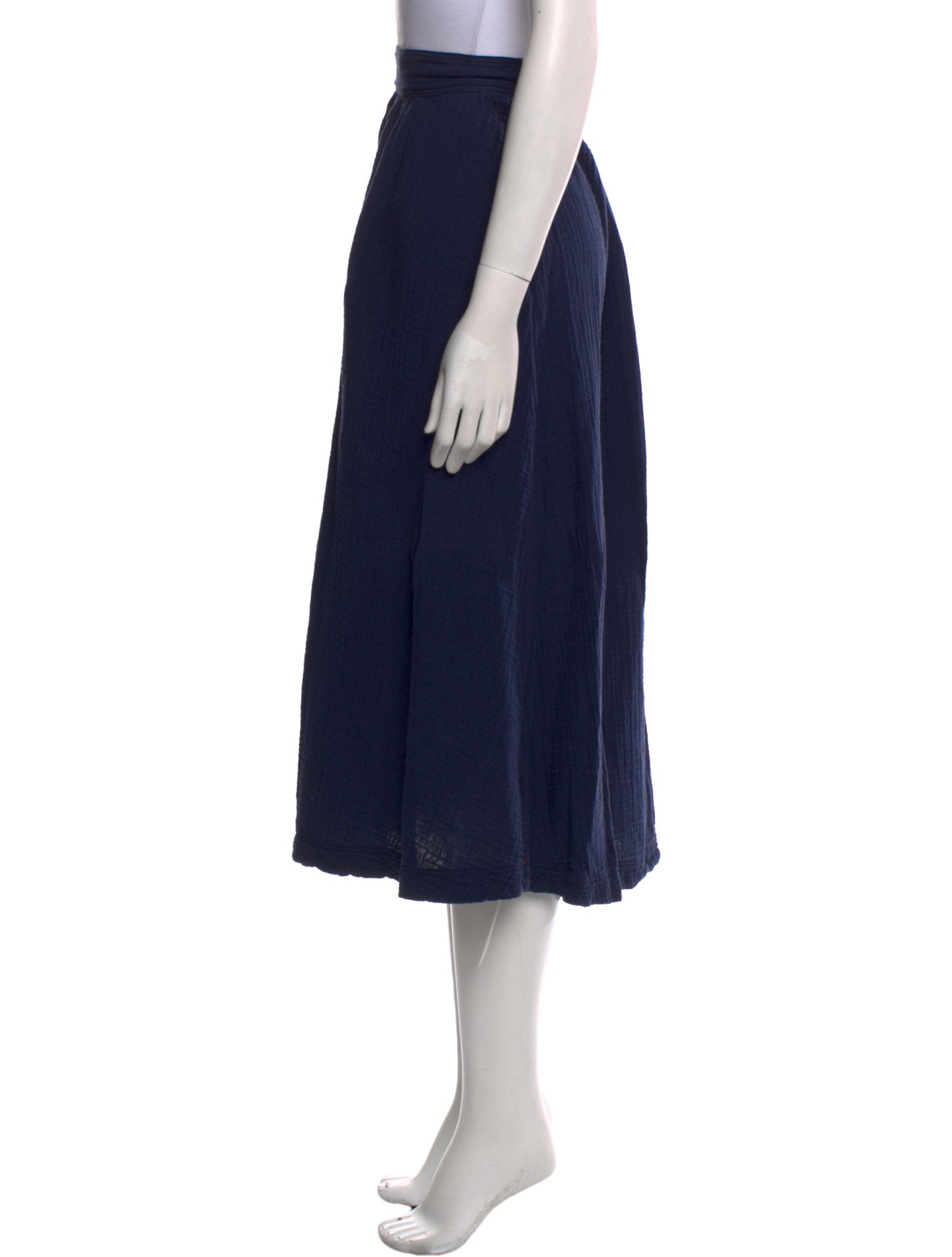 Xirena Ruffle Embellishment Midi Length Skirt