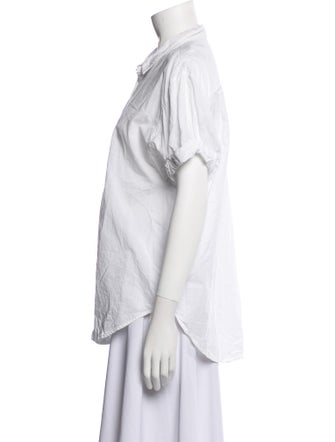 Xirena Short Sleeve Button-Up Top