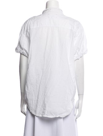 Xirena Short Sleeve Button-Up Top
