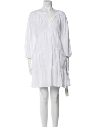 Xirena V-Neck Mini Dress