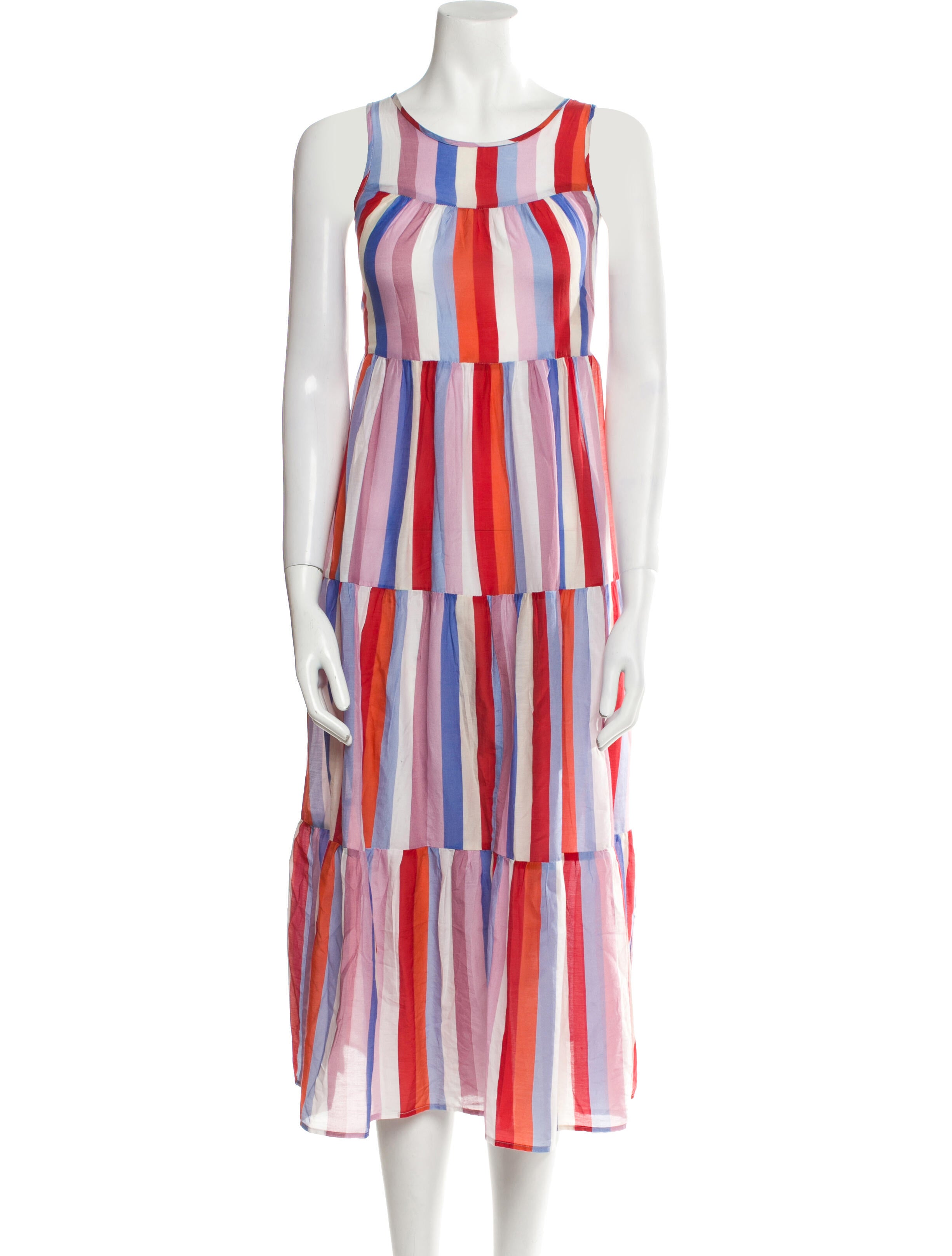 Xirena Striped Long Dress