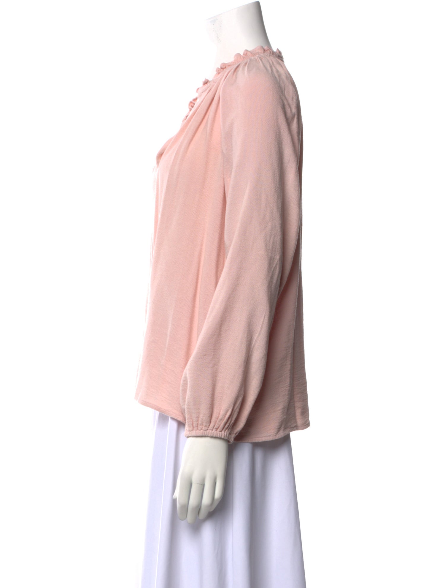 Xirena V-Neck Long Sleeve Blouse