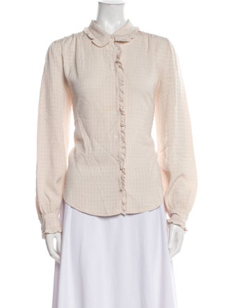 Xirena Long Sleeve Button-Up Top