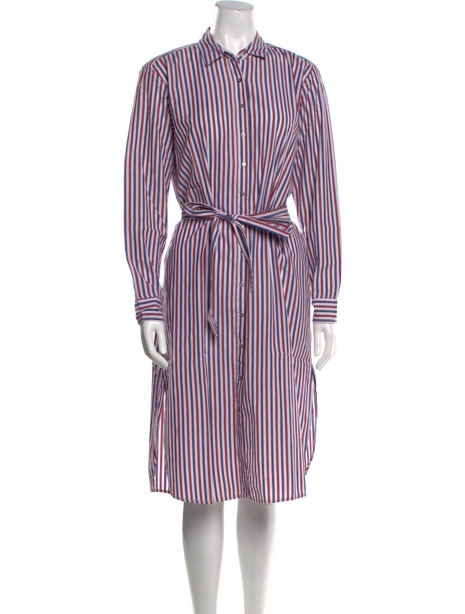Xirena Striped Midi Length Dress