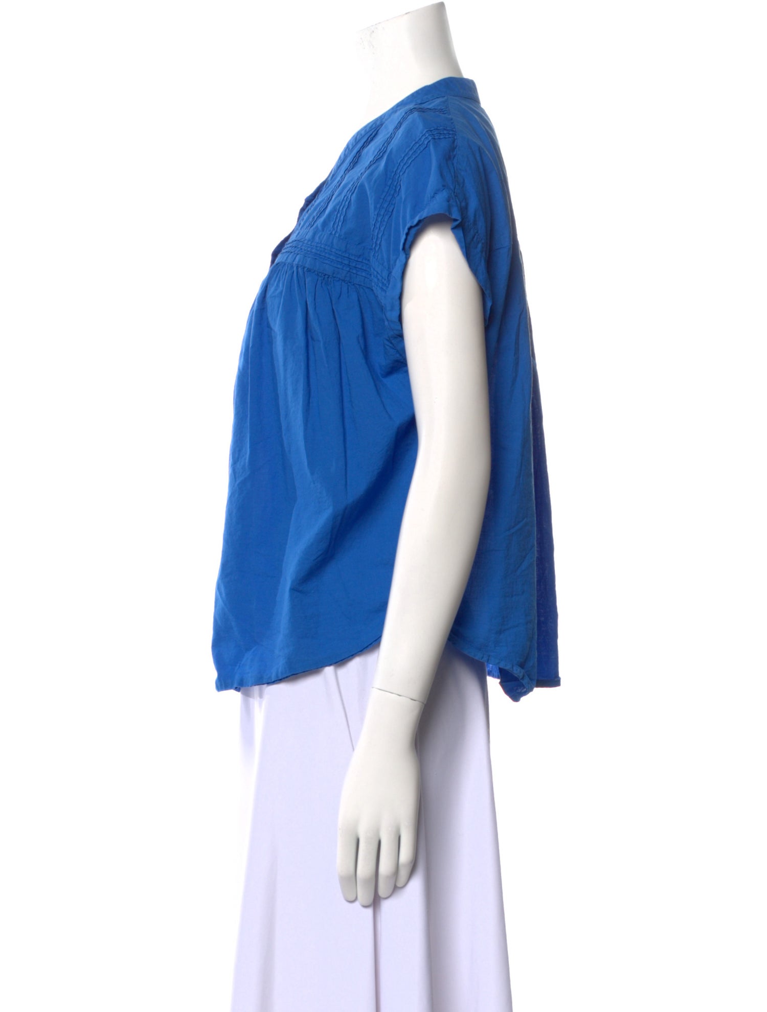 Xirena Short Sleeve Button-Up Top