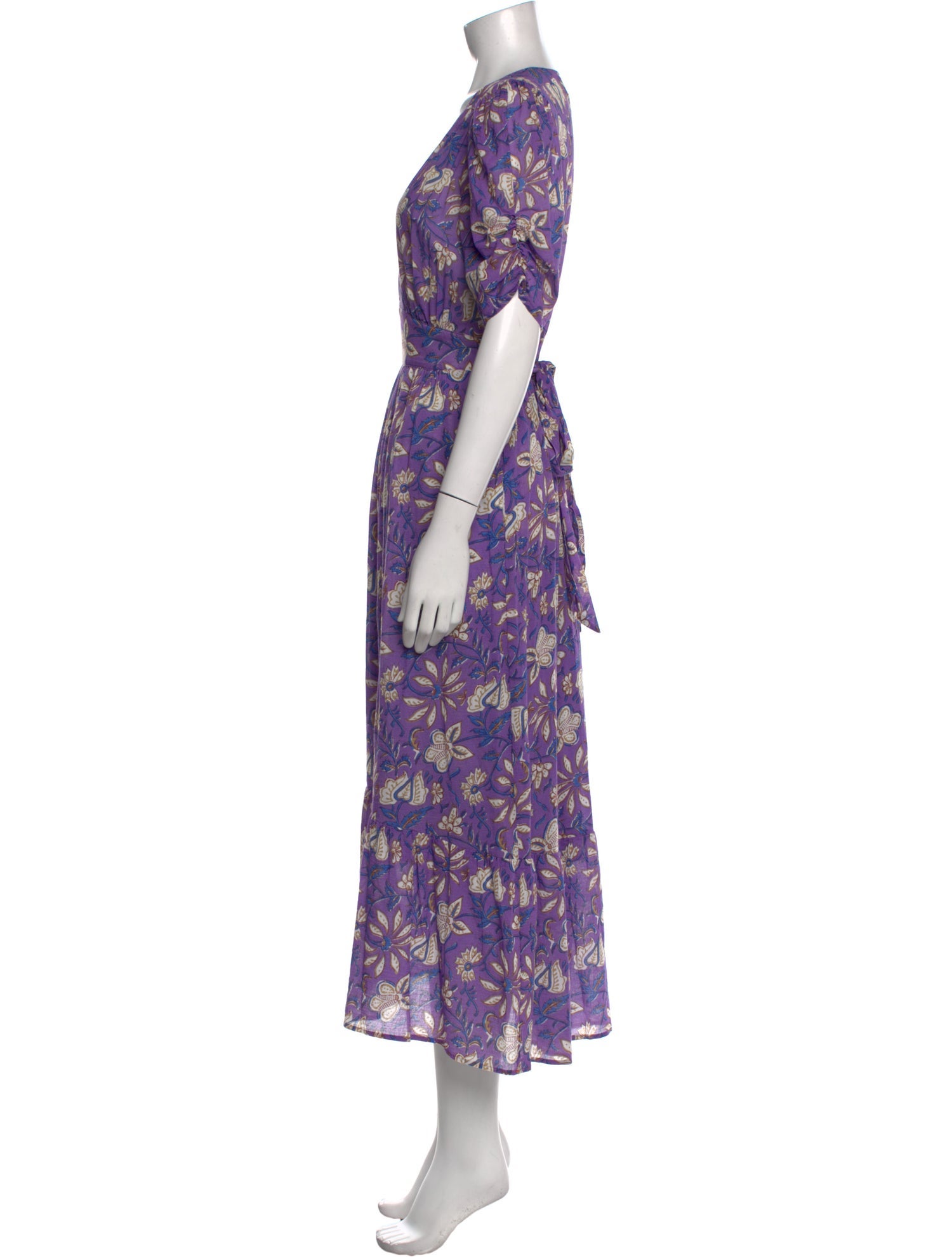 Xirena Floral Print Long Dress