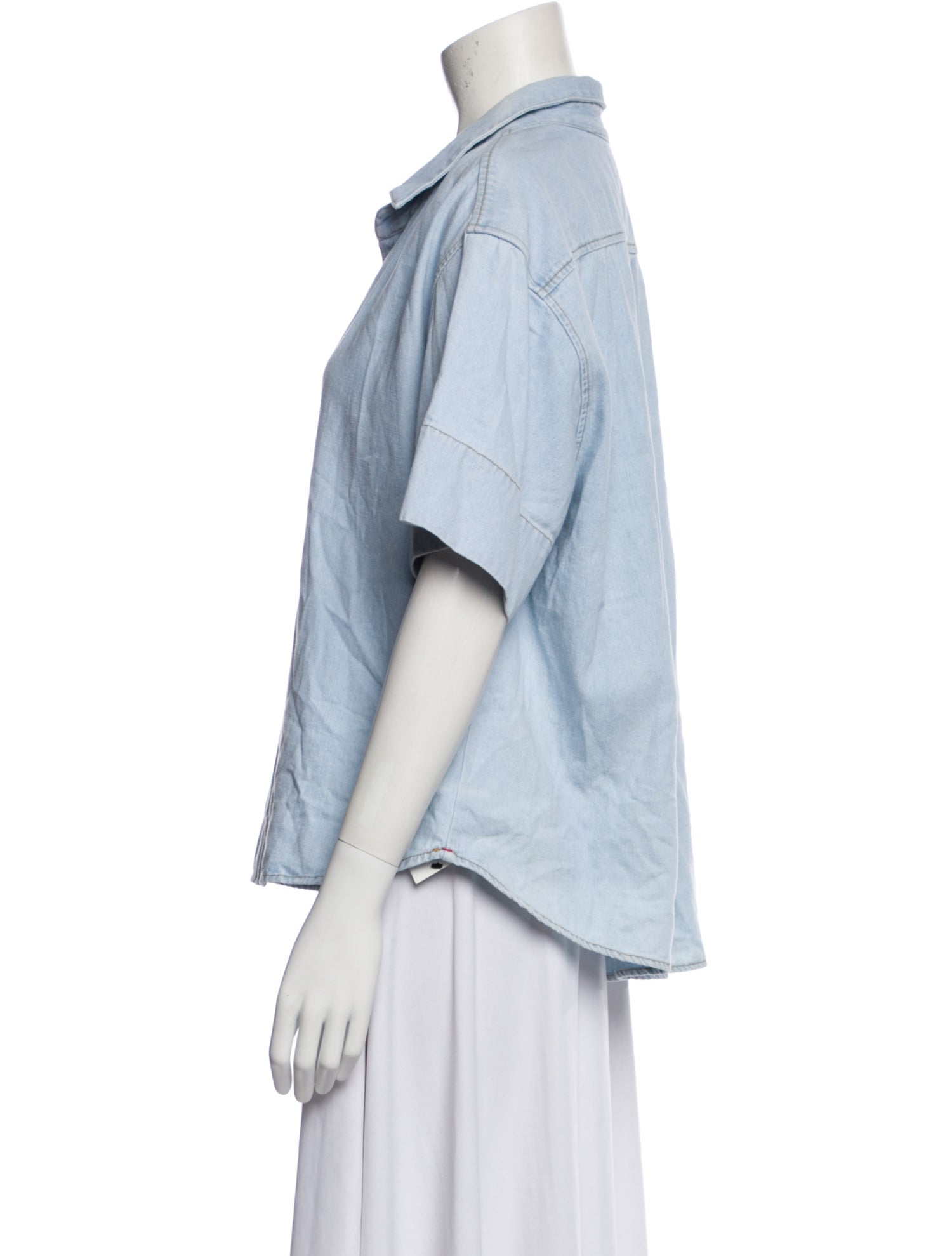 Xirena Short Sleeve Button-Up Top