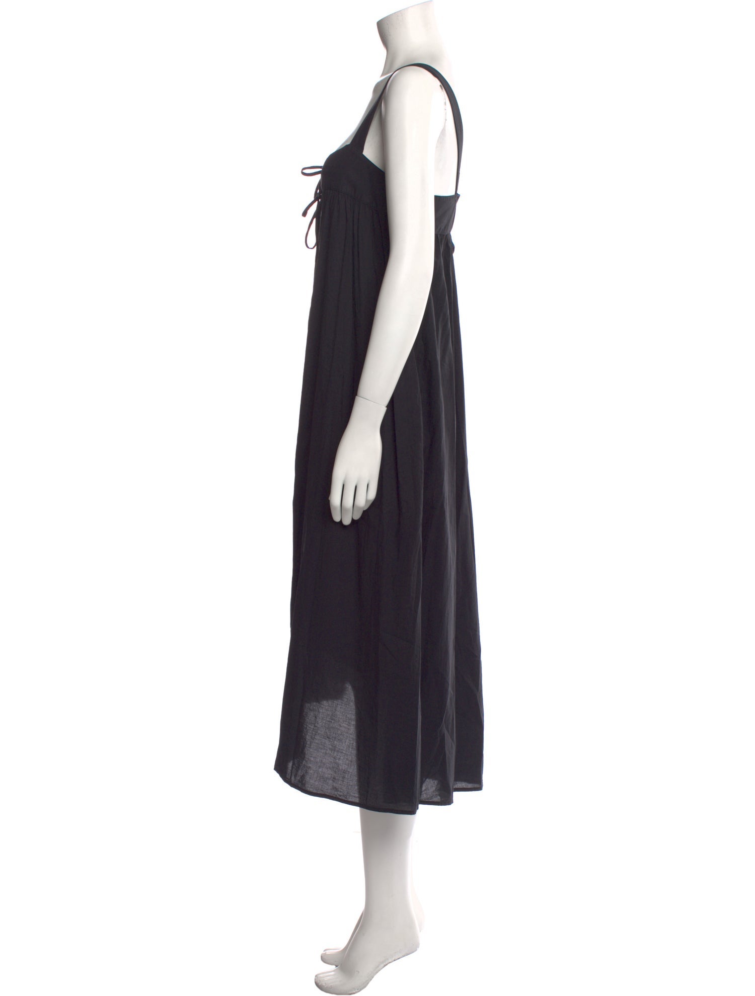 Xirena Square Neckline Midi Length Dress