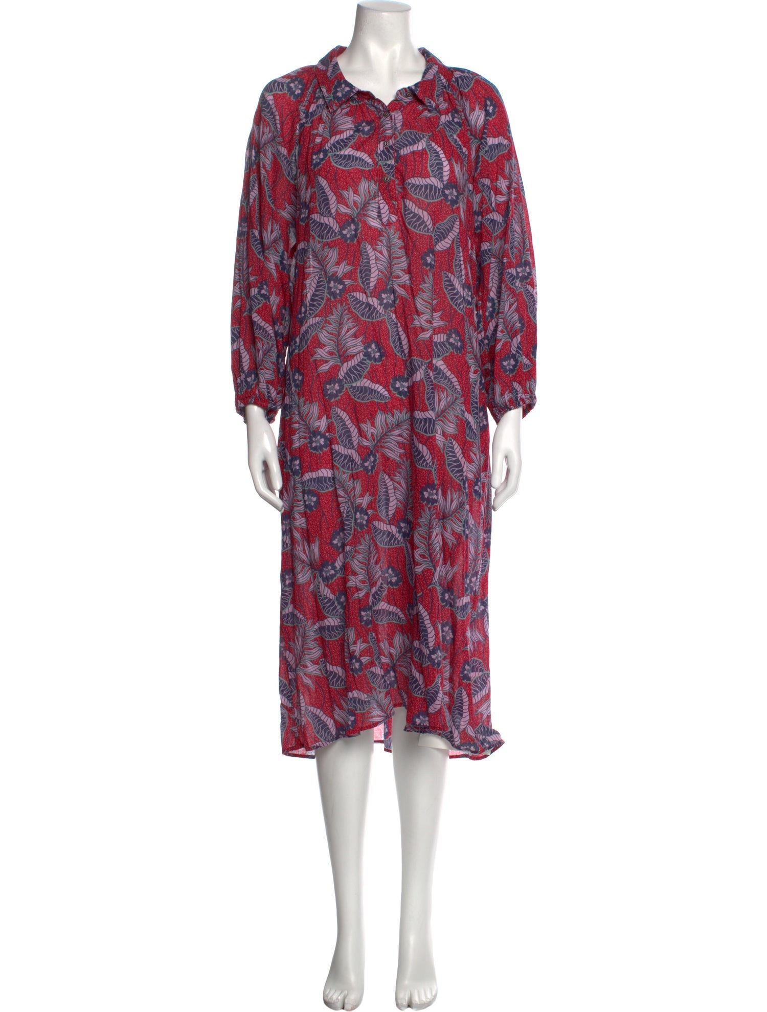 Xirena Paisley Print Midi Length Dress w/ Tags