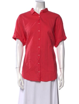 Xirena Short Sleeve Button-Up Top
