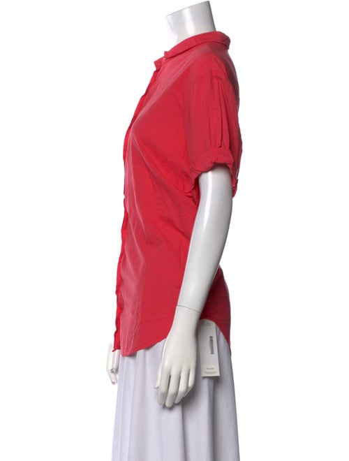 Xirena Short Sleeve Button-Up Top