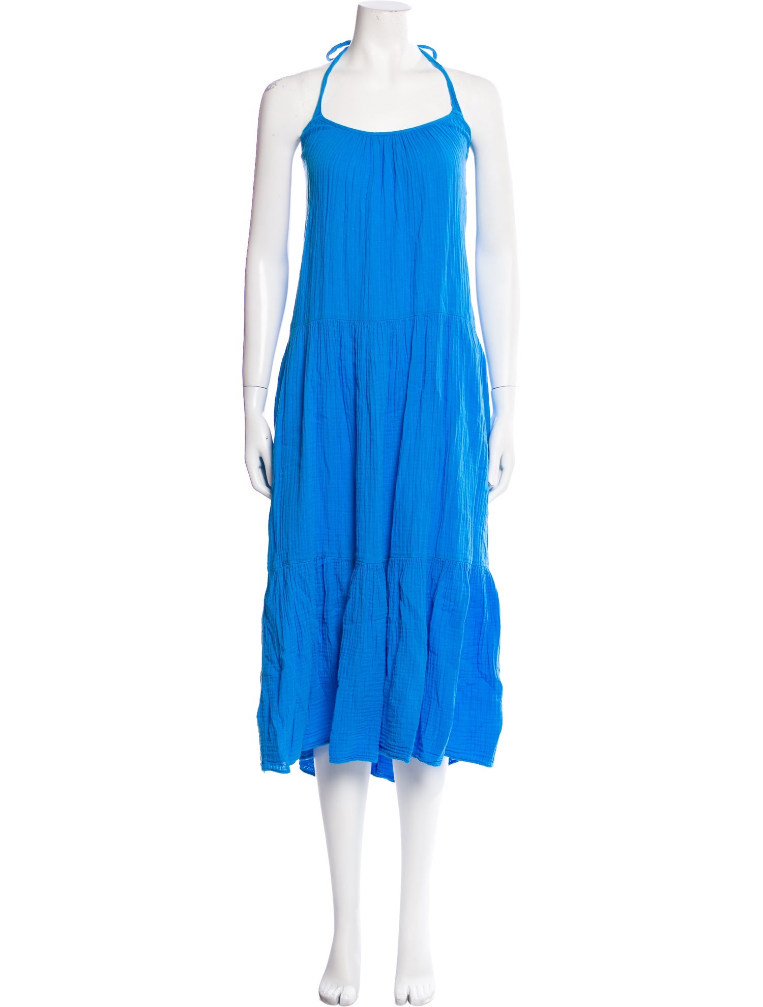 Xirena Halterneck Midi Length Dress