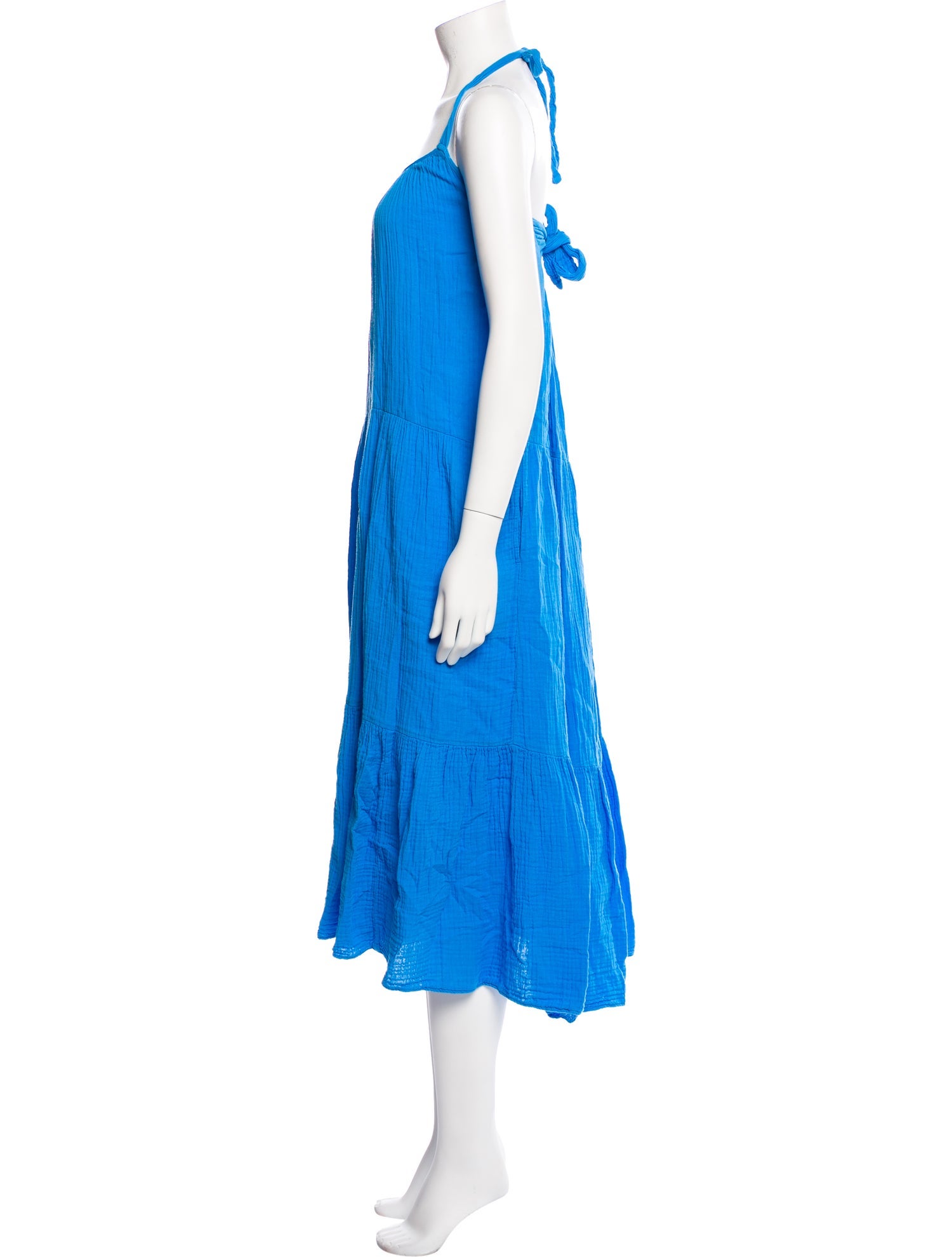 Xirena Halterneck Midi Length Dress