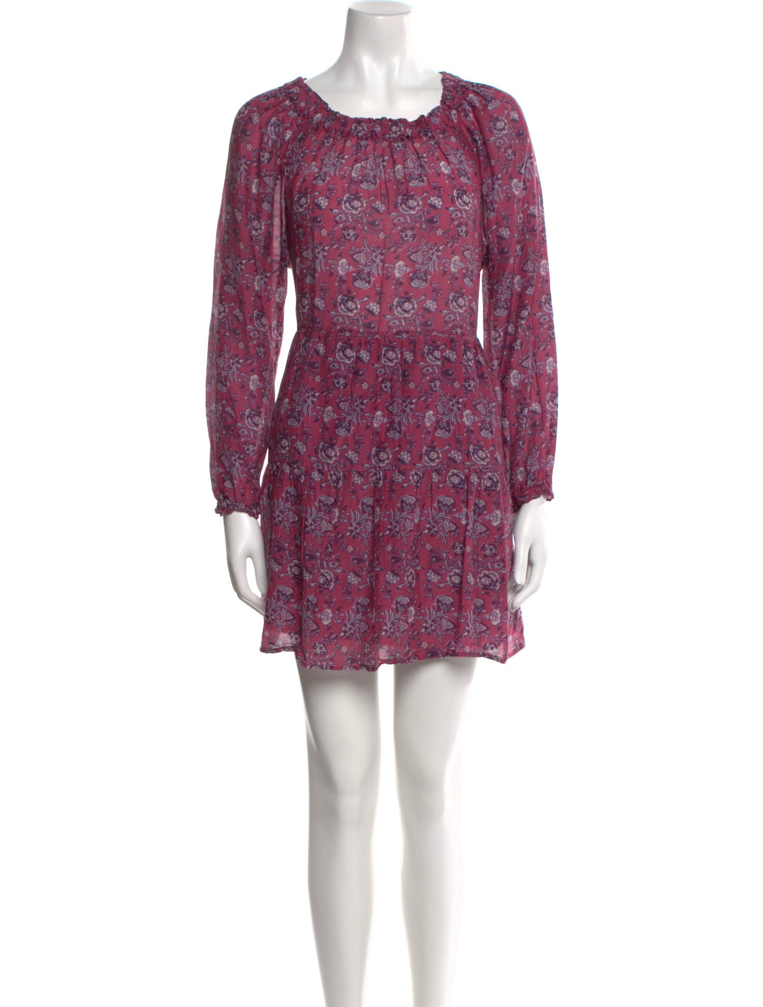 Xirena Floral Print Mini Dress