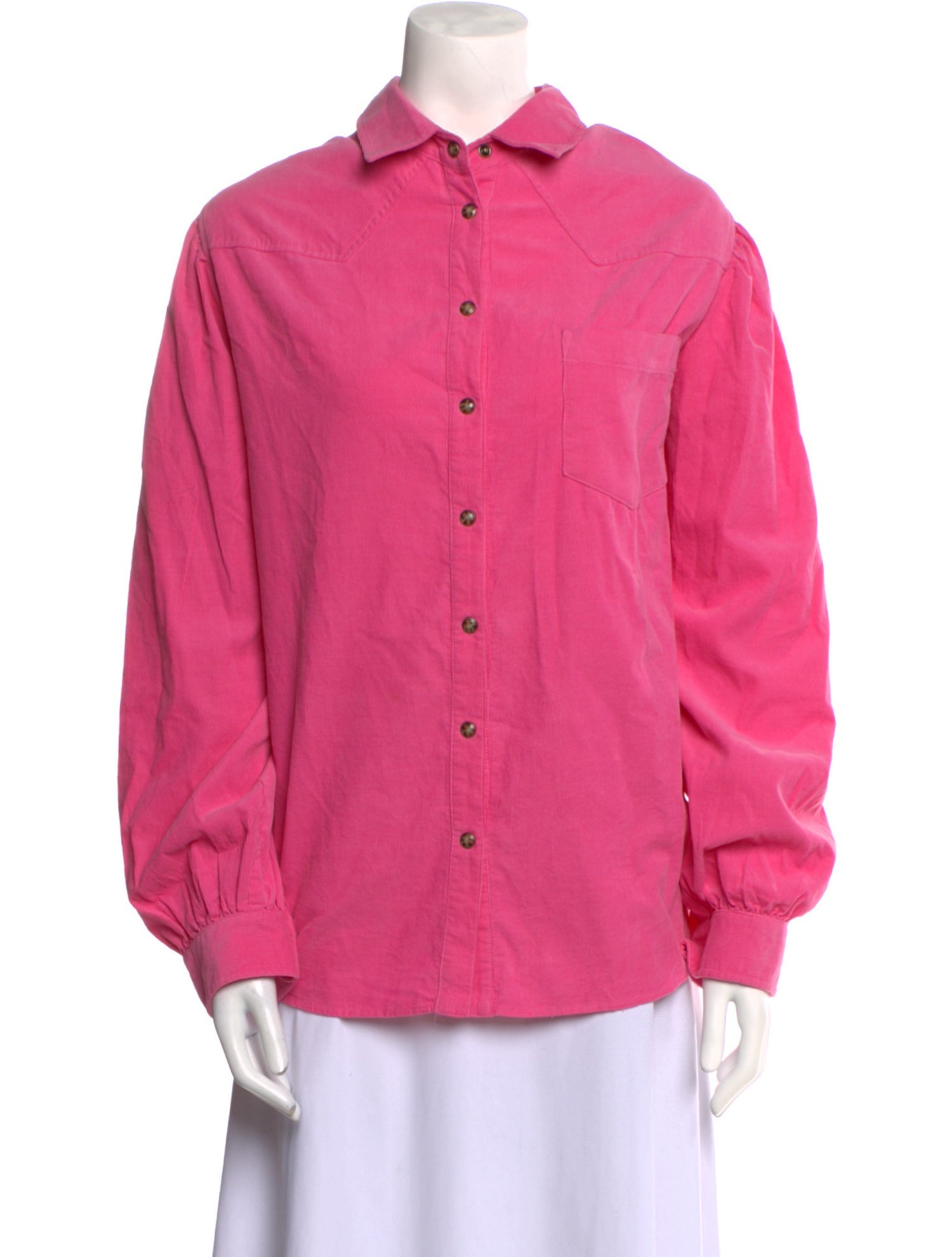 Xirena Long Sleeve Button-Up Top
